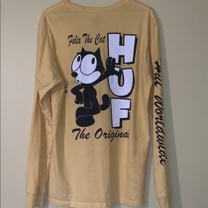 Huf yellow long sleeve meduim.